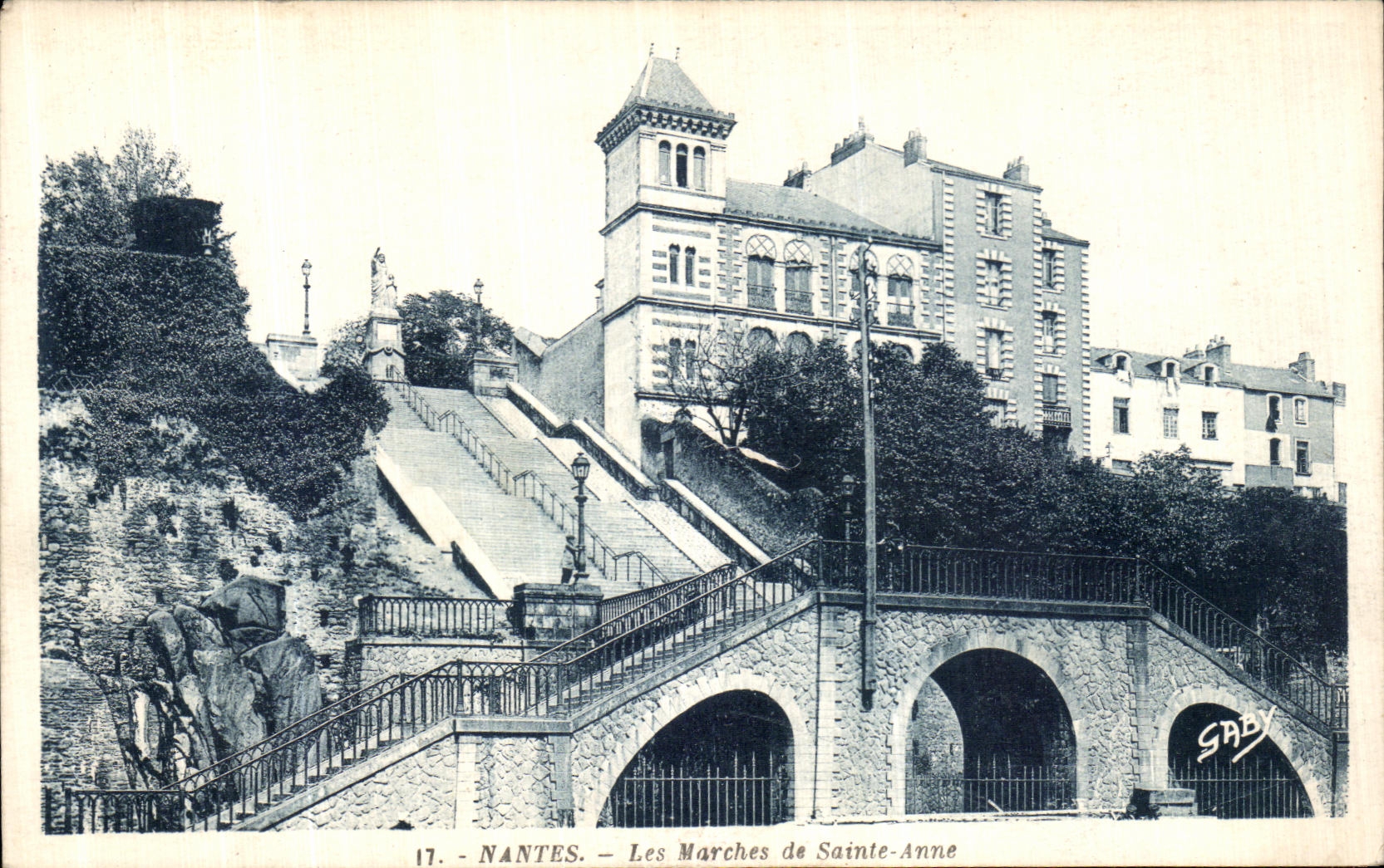 CPA Nantes Les Marches de Sainte Anne