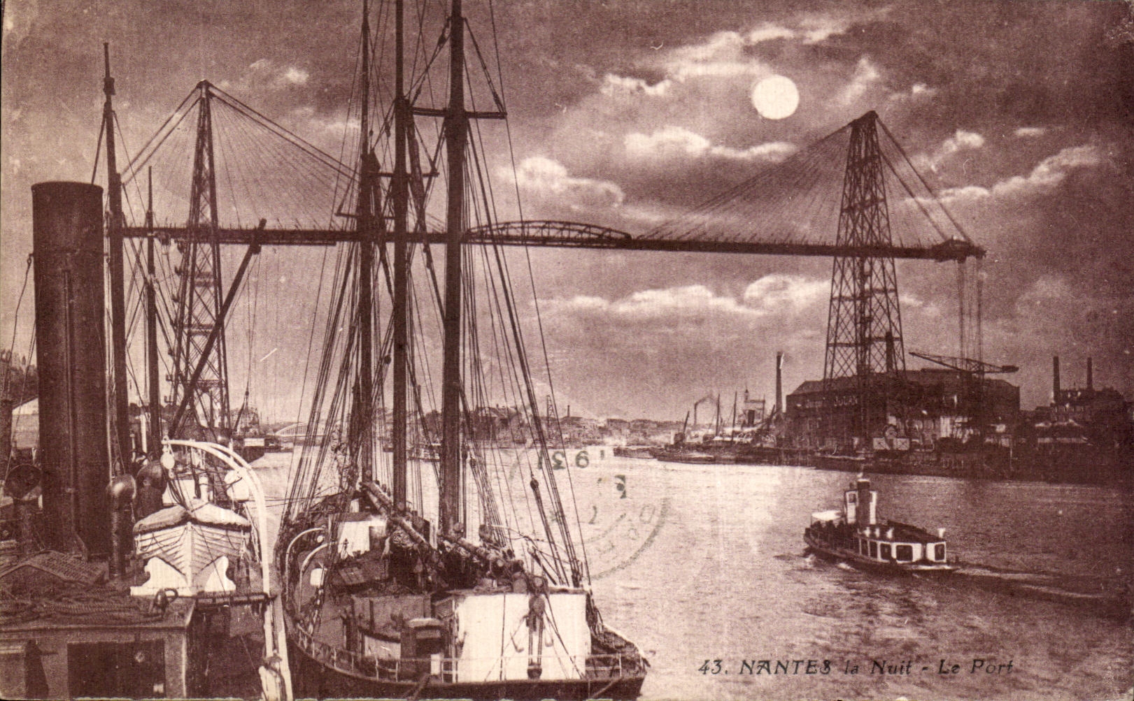 CPA Nantes Le pont de Pirmil