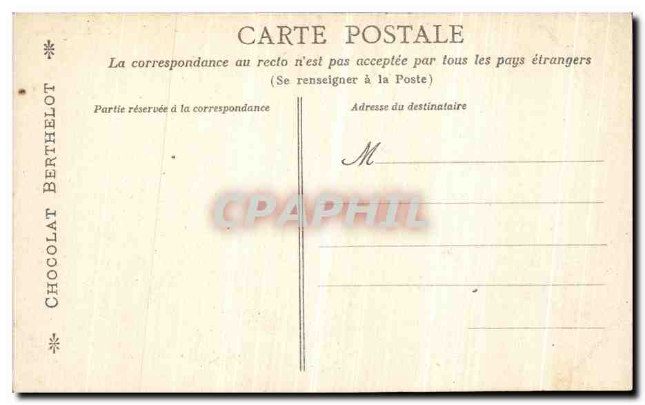 CPA Nantes Le Musee les Beaux — Verso