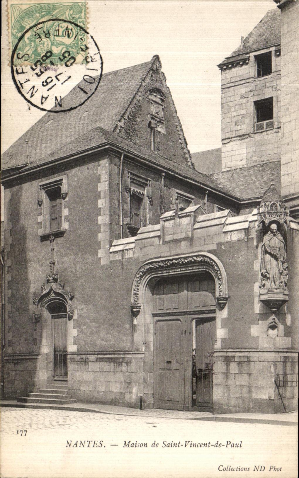 CPA Nantes Maison de Saint Vincent de Paul
