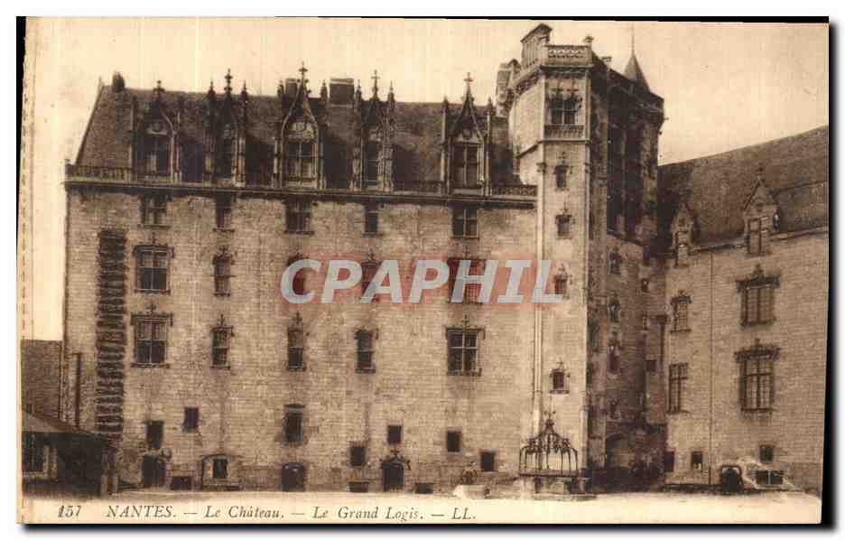 CPA Nantes Chateau Le Grand Logis