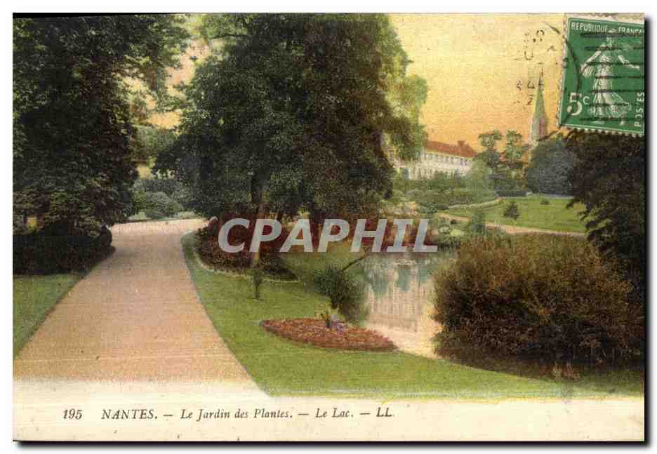 CPA Nantes La Jardin des Plantes