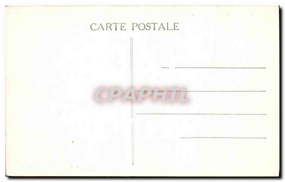 CPA Nantes Cour du Chateau Pavillon du petit gouvernement — Rückseite
