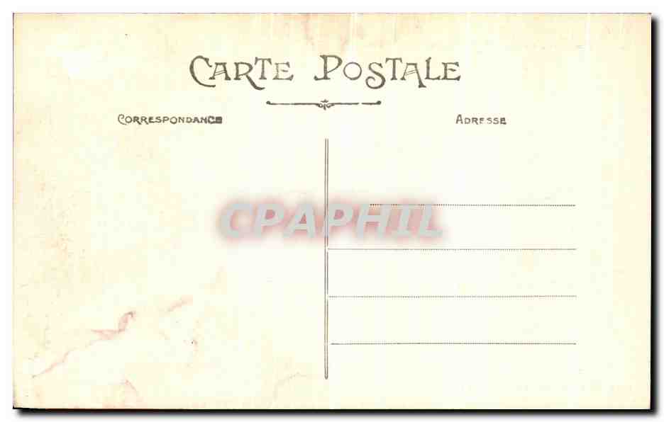 CPA Nantes La Cour du Chateau  — Verso