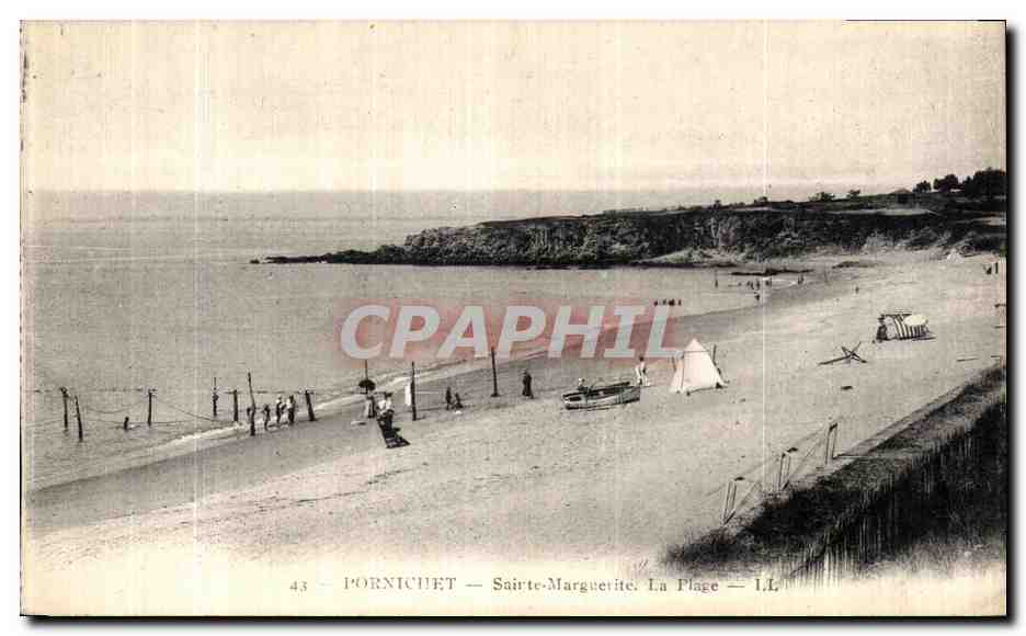 CPA Pornichet Sainte Marguerite La Plage 