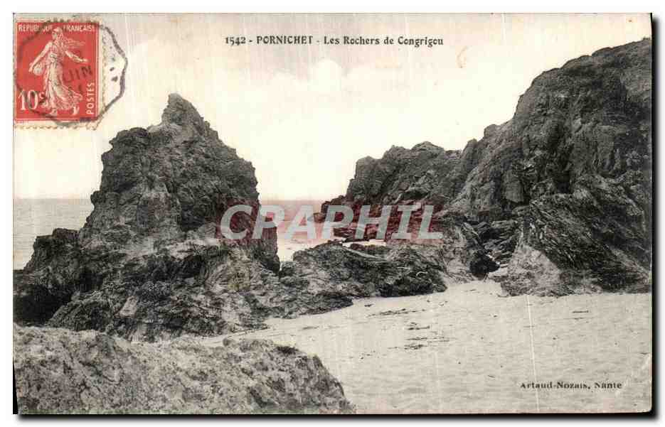 CPA Pornichet Les Rochers de Congrigou
