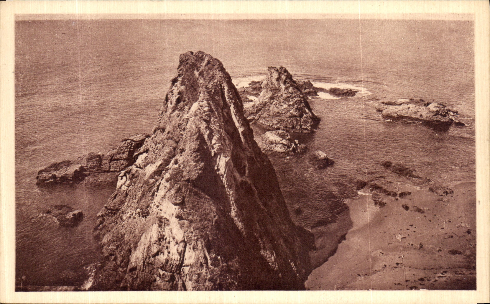 CPA Pornichet Saint Marguerite Les Rochers Du Semaphore 