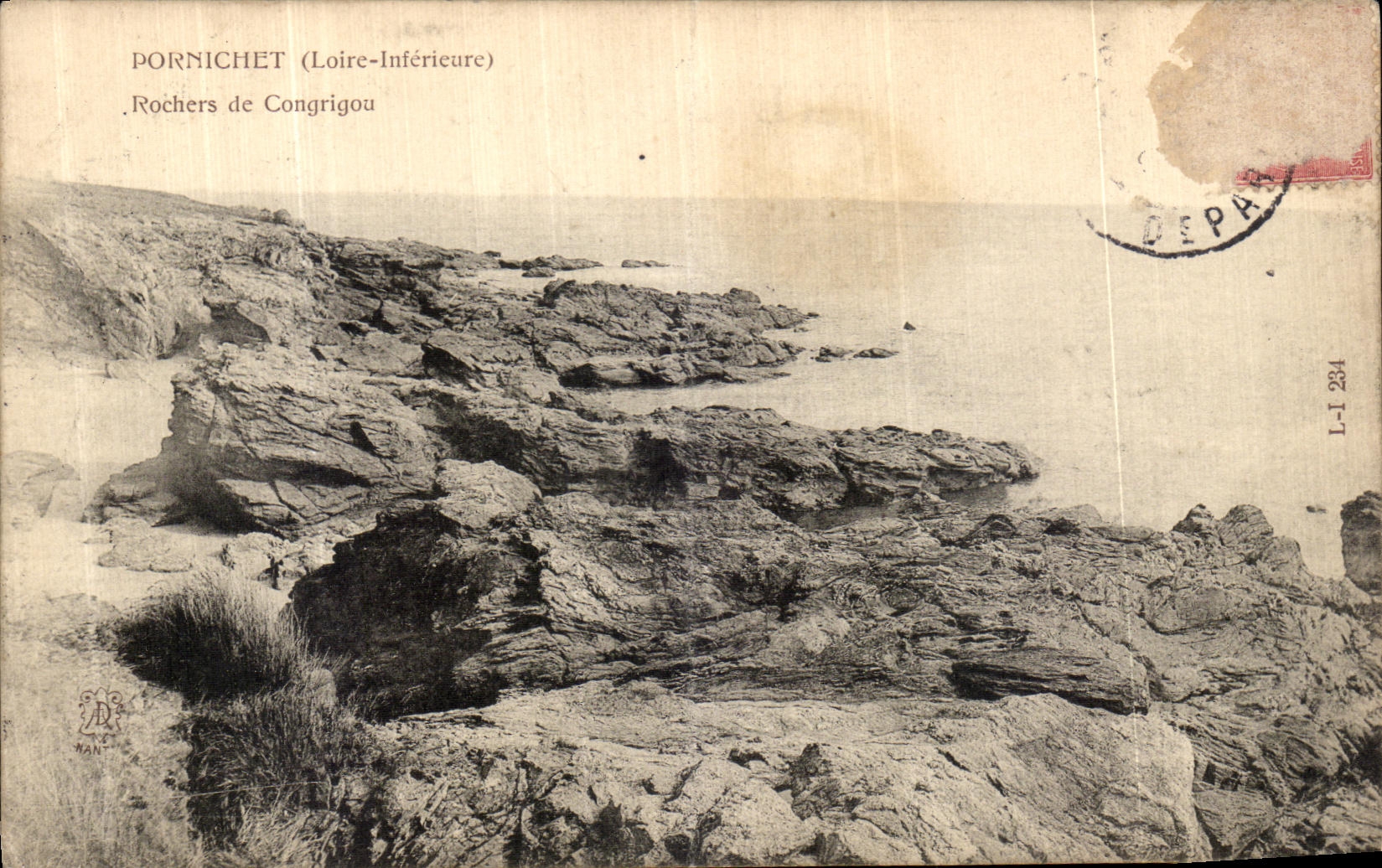 CPA Pornichet Rochers de Congrigou 