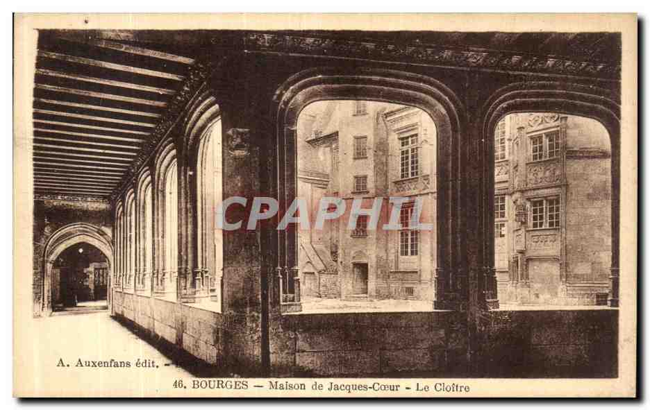 CPA Bourges Maison Jacques Coeur Le Cloitre 