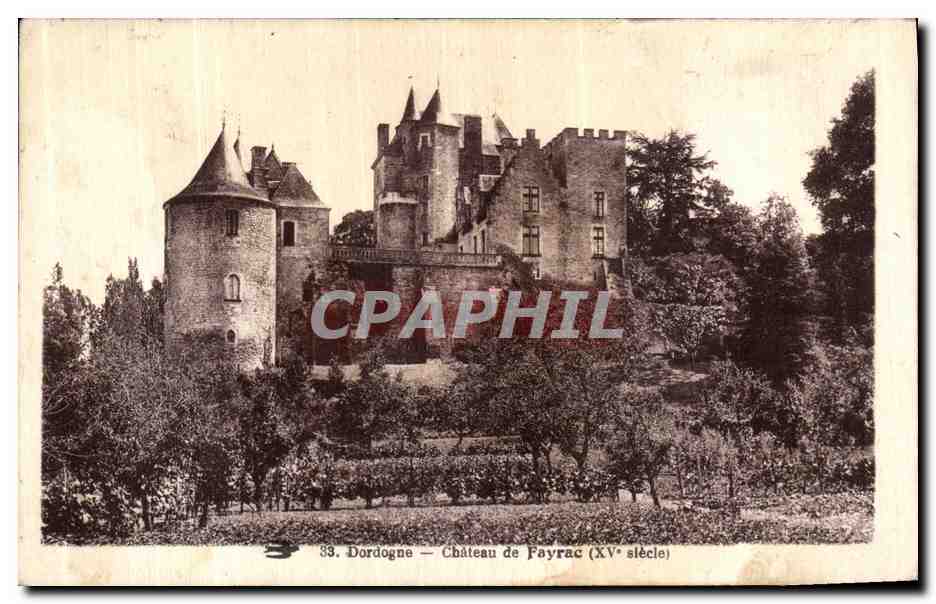 Château de Fayrac — Dordogne — XVᵉ siècle