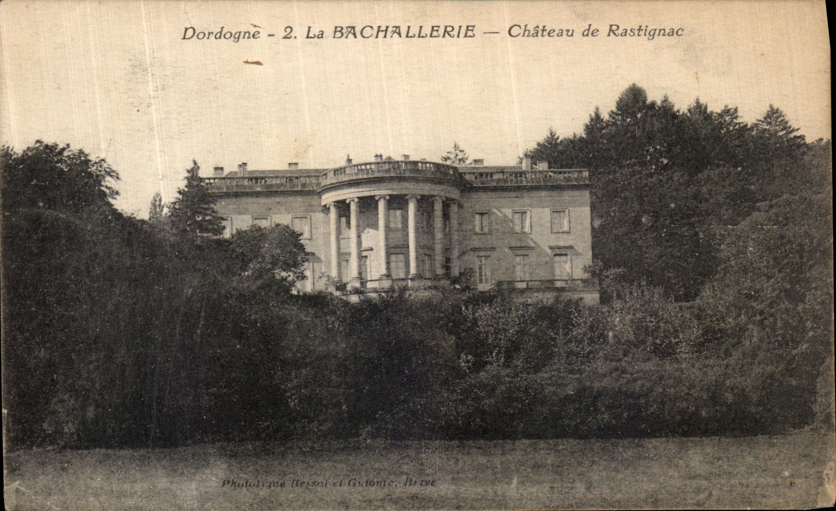 CPA La Bachallerie Chateau de Rastignac