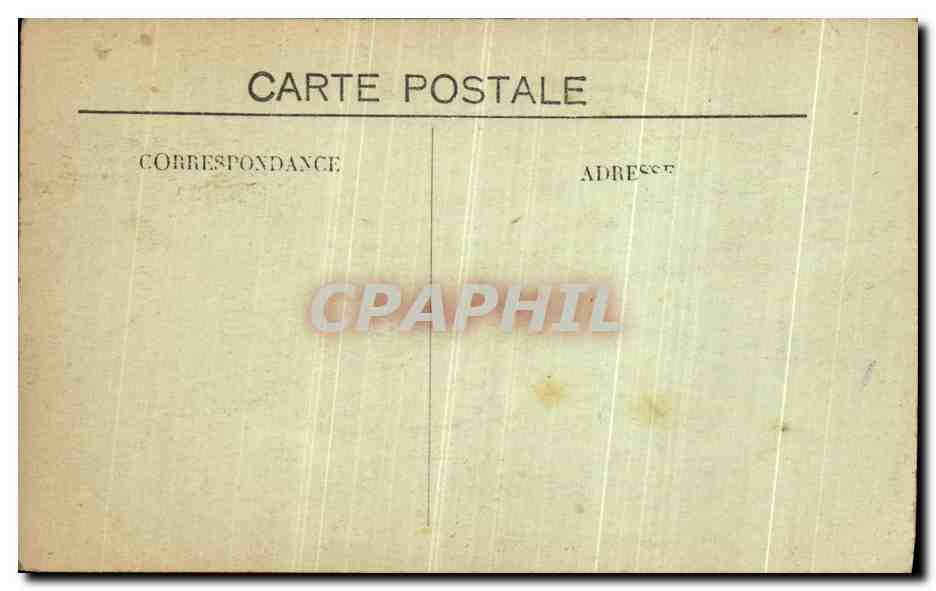 CPA La Bachallerie Chateau de Rastignac — Rückseite