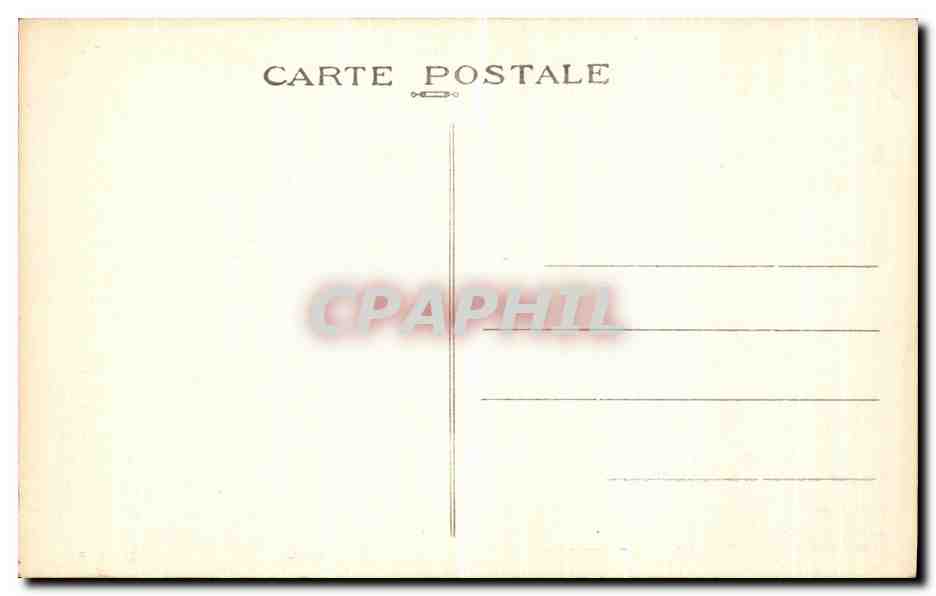 CPA Lourdoueix Saint Pierre Chateau de Wast — Rückseite