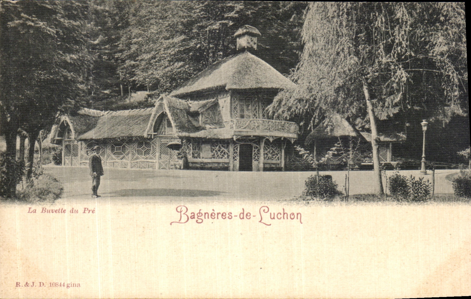 CPA Bagneres de Luchon la buvette du pre