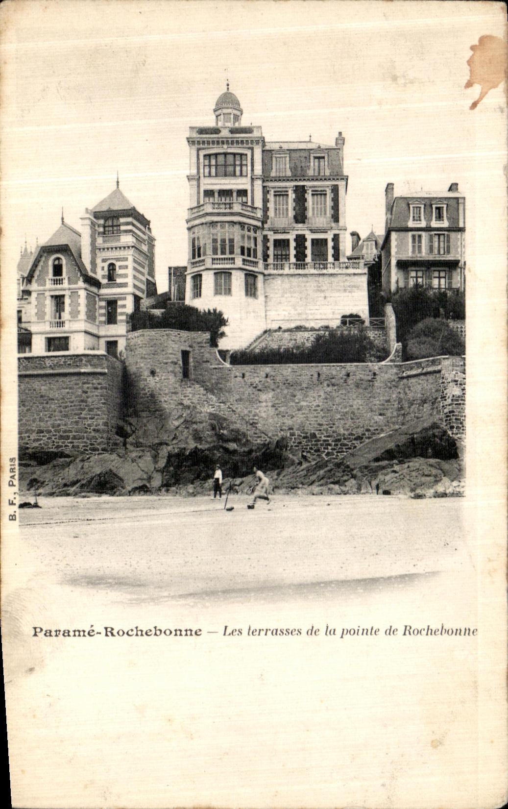 Paramé-Rochebonne — Les terrasses de la pointe de Rochebonne — B.F. Paris