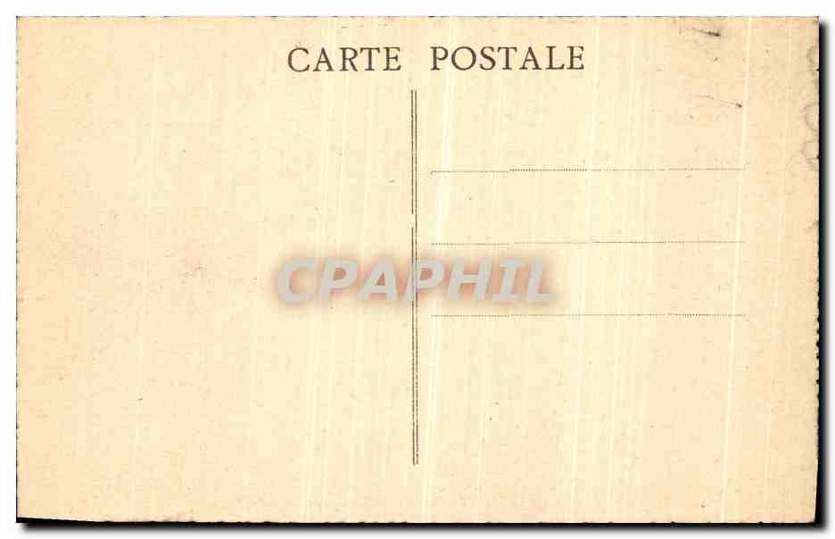 CPA Cluny Plan en relief de l Abbaye  — Rückseite