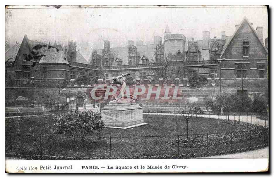CPA Collection Petit Journal Paris La Square et le Musee de Cluny