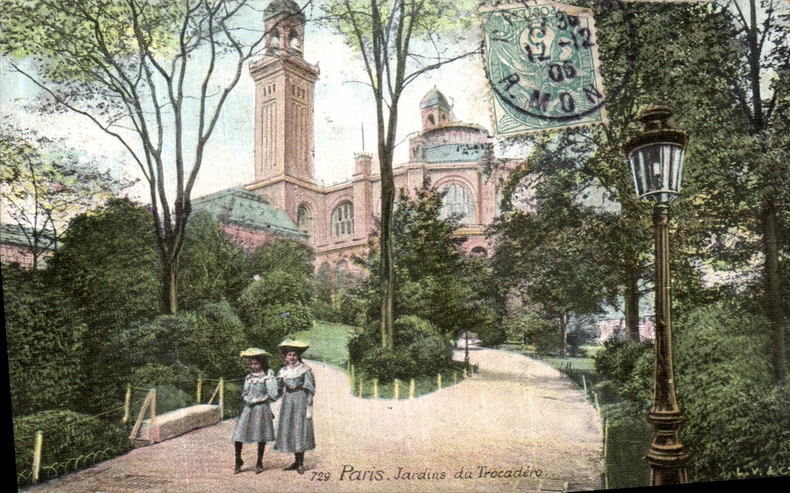 CPA Paris Jardins de Trocadero Enfants