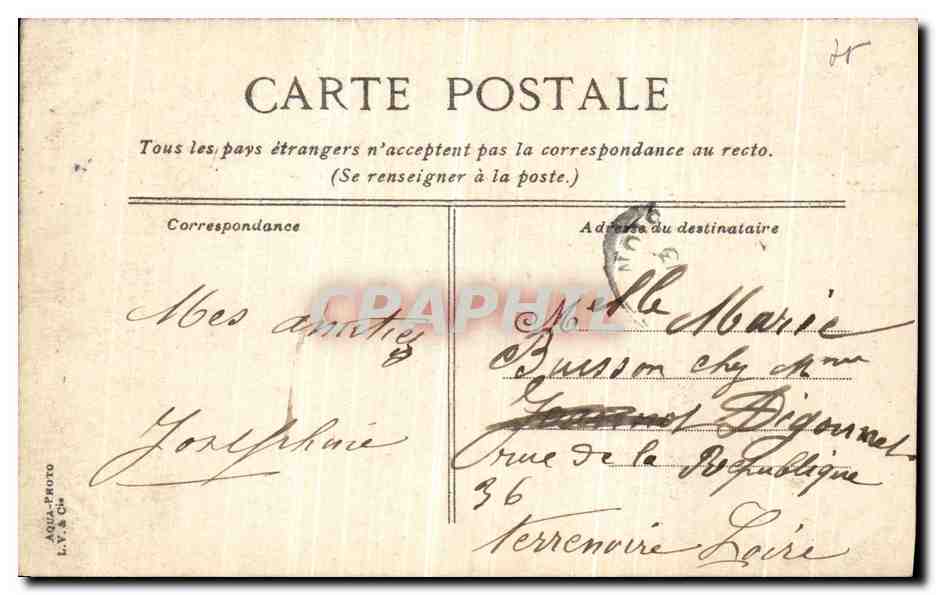 CPA Paris Jardins de Trocadero Enfants — Rückseite