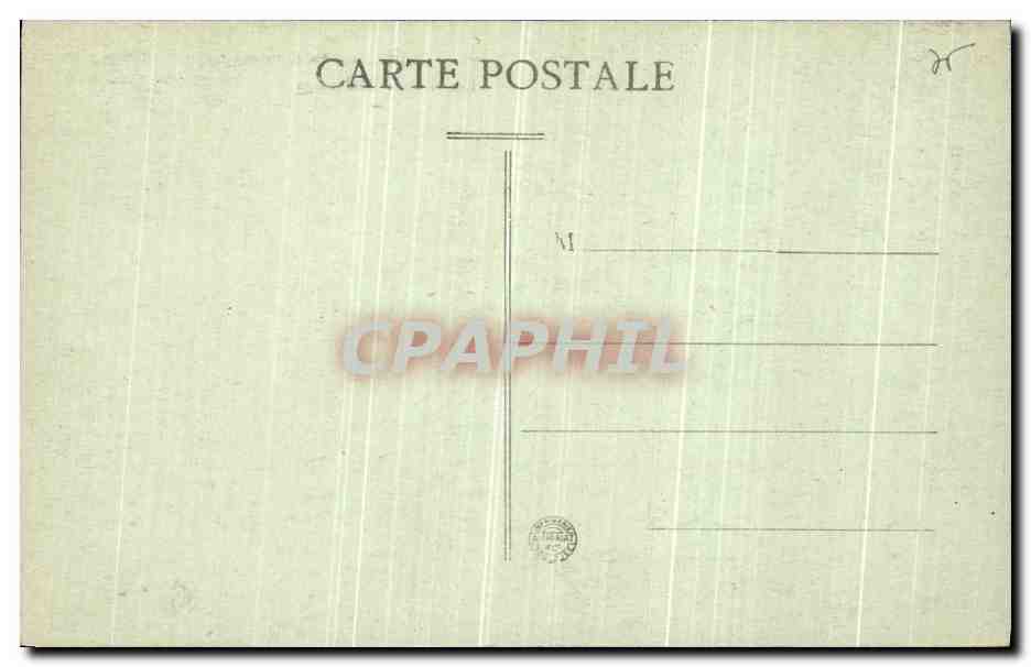 CPA Paris La Porte St Denis Les Grands Boulevards — Verso