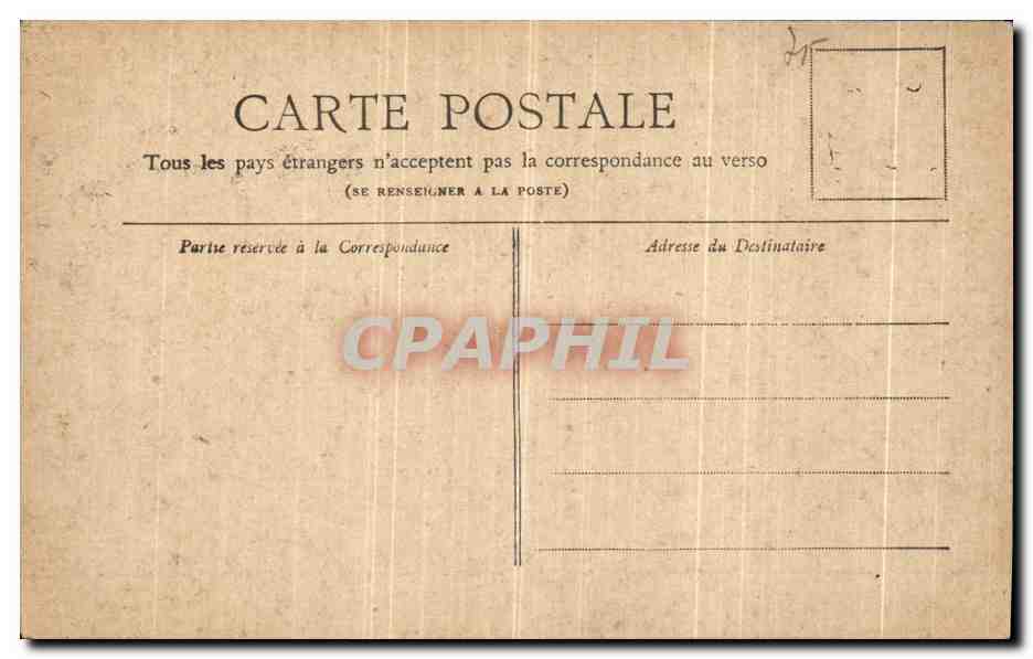 CPA Collection Petit Journal Paris La Place du Theatre Francais — Verso