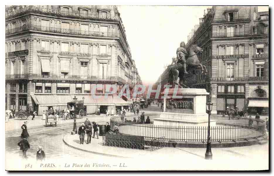 CPA Paris La Place des Victoires
