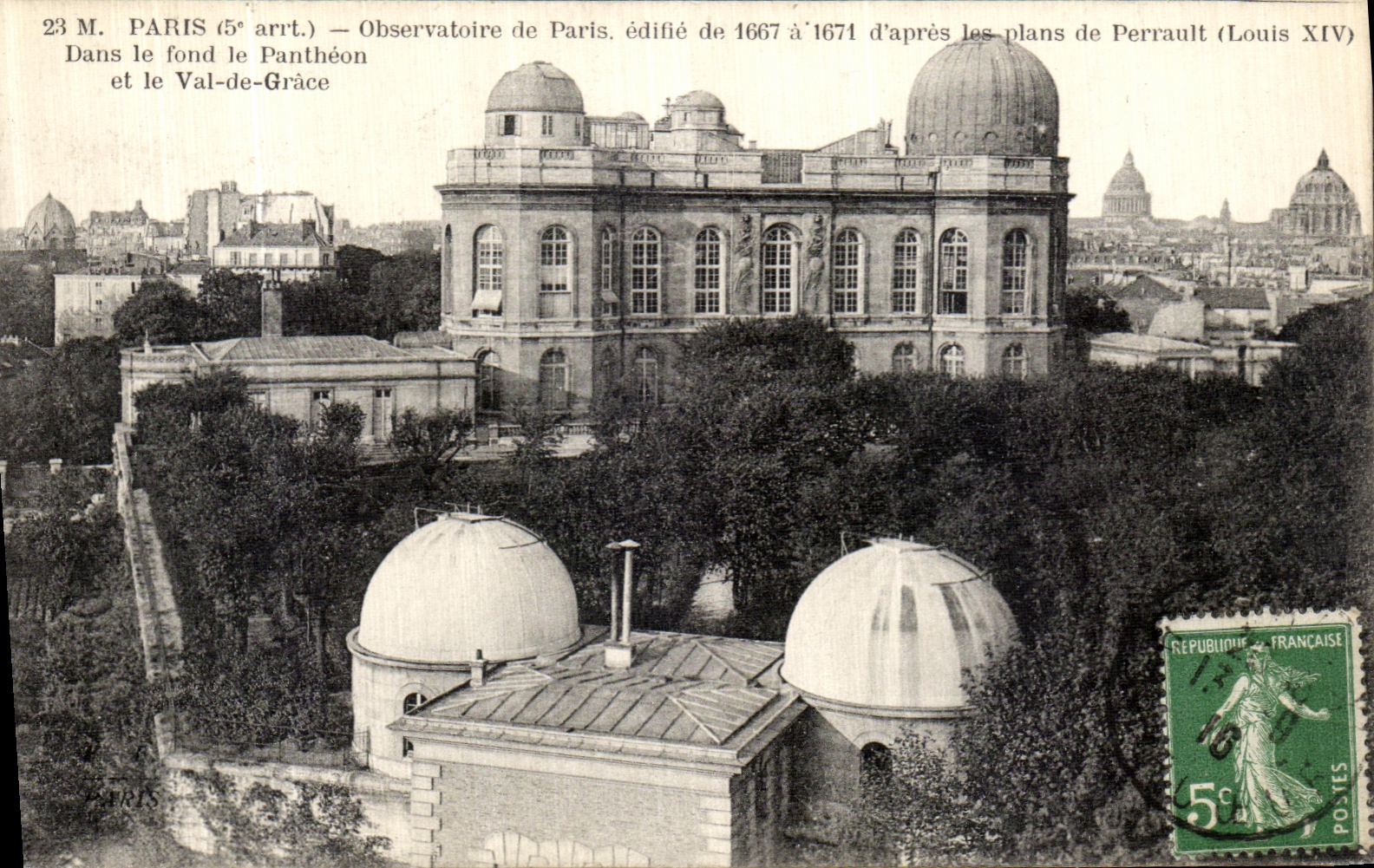CPA Paris Observatorie de Paris