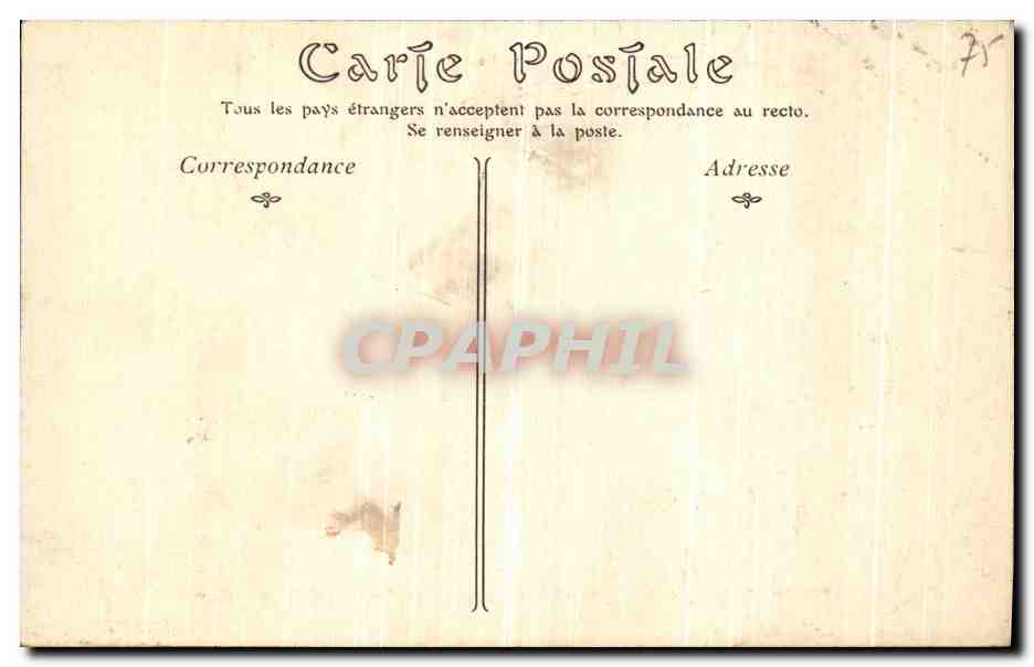CPA Musee Du Louvre Ecole Francaise Jules Dupre L Etang — Rückseite