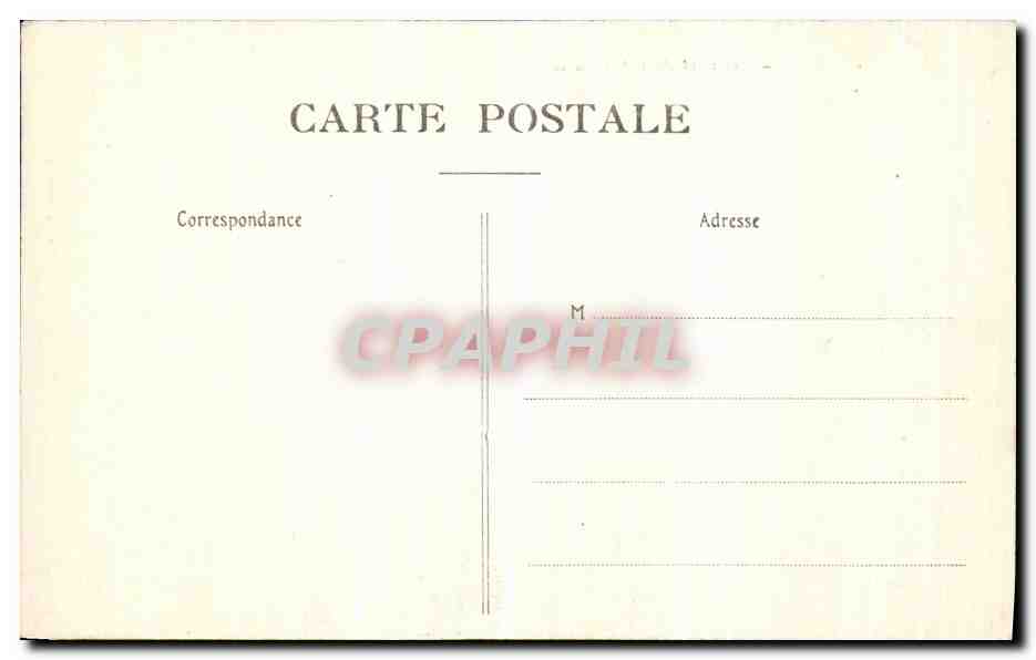 CPA Paris Vue Generale de L Place de l Etoile — Rückseite