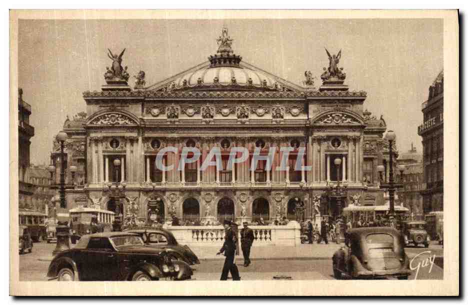CPA Paris Et Ses Merveilles Theatre De L Opera