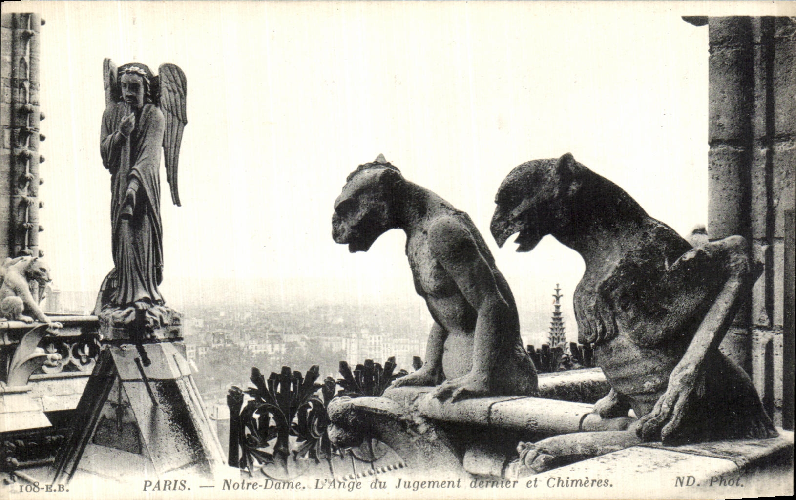 CPA Paris Notre Dame L Arge du Jugemant