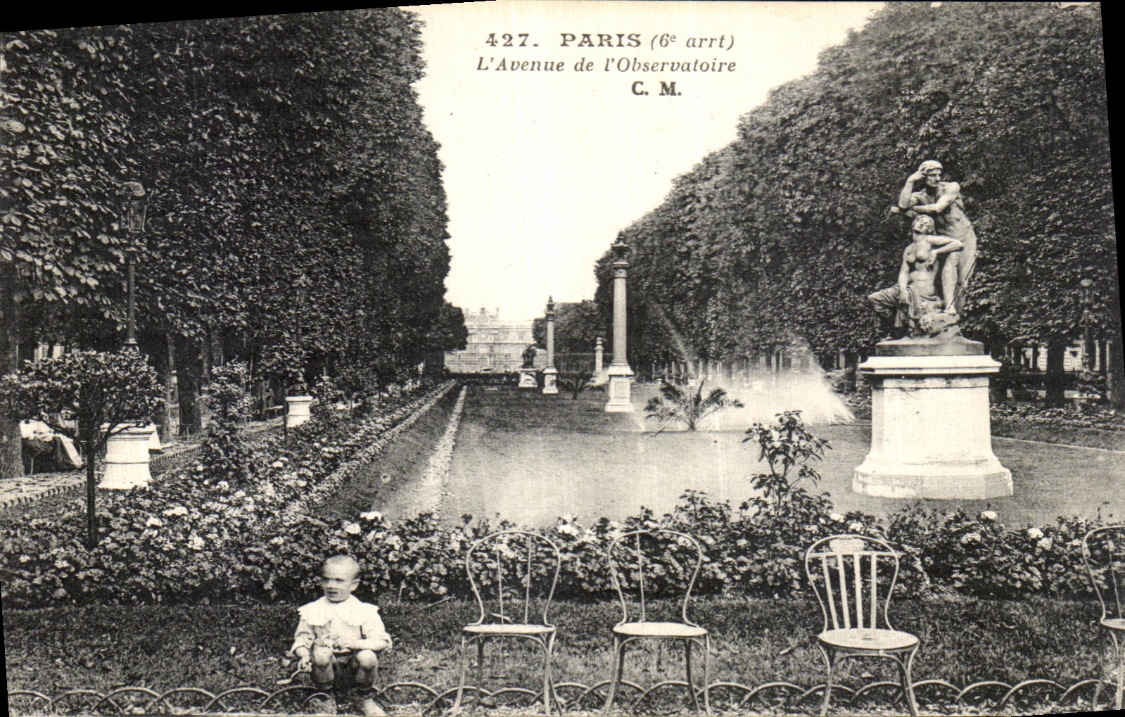 CPA Paris L Avenue de l Observatoire