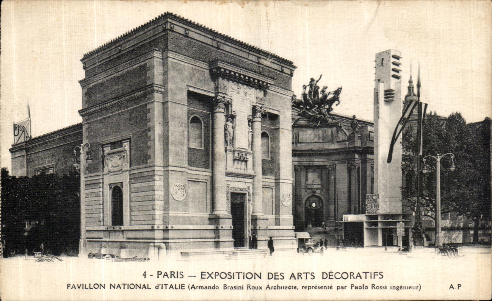 CPA Paris Exposition Internationale Des Arts Decoratifs 1925 Pavillon national d Italie 