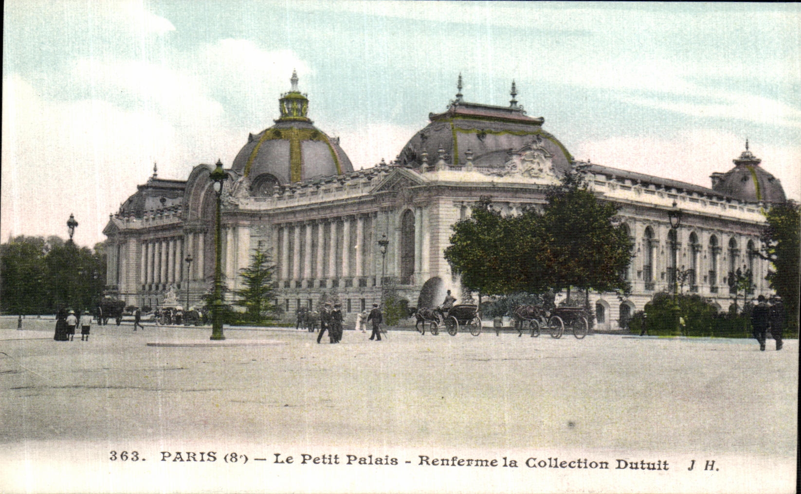 CPA Paris Le Petit Palais Renferme La Collection Dutuit
