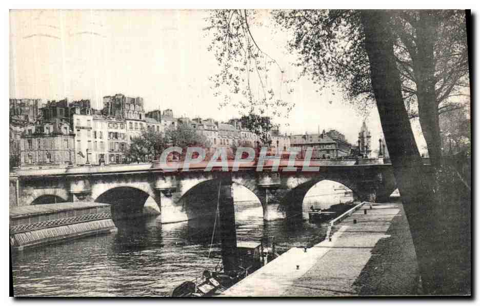 CPA Paris Le Pont Neuf et le bras de la Monnaie