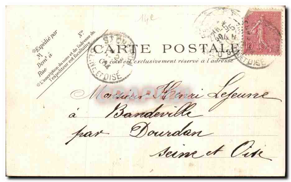 CPA Paris L Observatoire Du Parc Montsouris — Rückseite