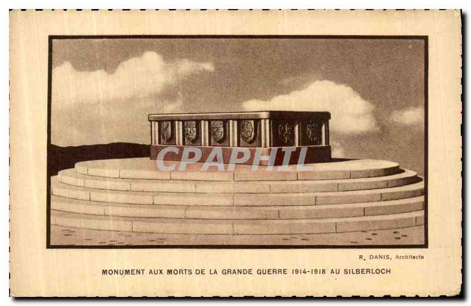CPA Monument Aux Morts De La Grande Guerre 1914 1918 Au Silberloch
