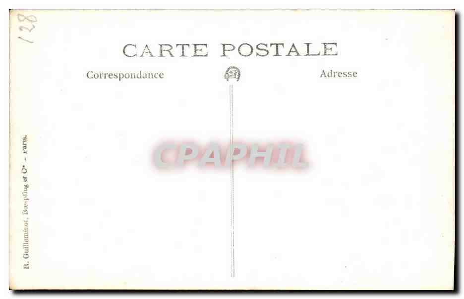 CART PHOTO Remise de decorations Militaria — Rückseite