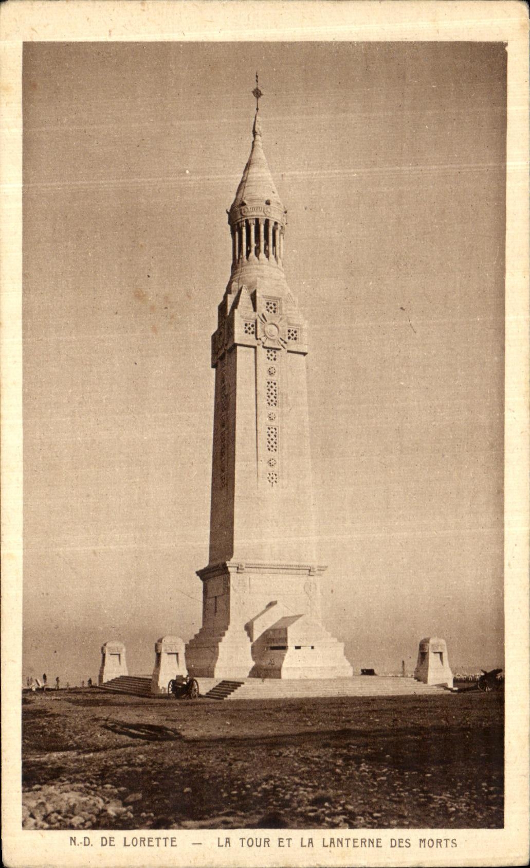 Notre-Dame de Lorette — Die Turm und die Laterne der Toten — Association du Monument