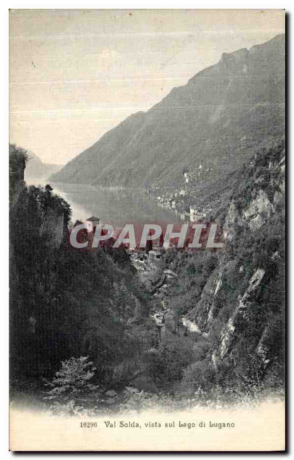 CPA Val Solda Vista Sul Lago di Lugano 