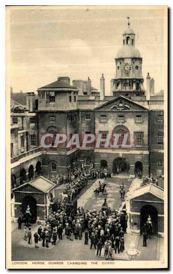 CPA London Horse Guards Changing The Guard 