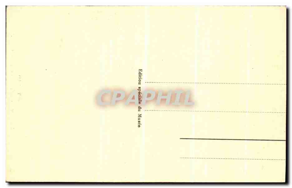 Salle Albert Ballu — Mosaïque - Triomphe d'une Néréide — Édition spéciale du Musée CPAPHIL — Verso