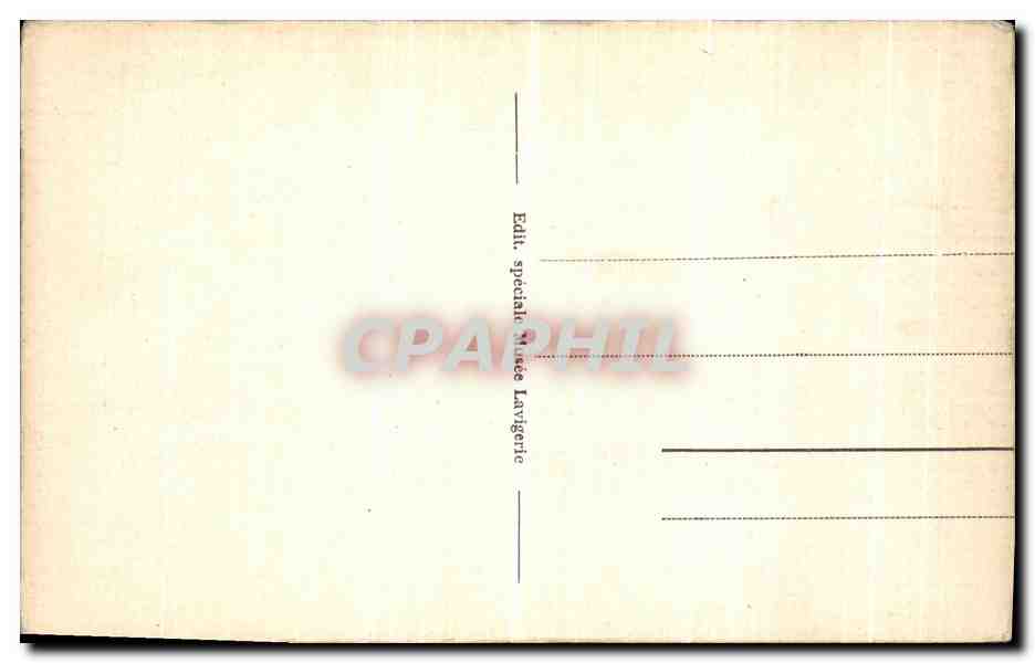 CPA Carthage Jardin Musee St Louis L Abondance — Rückseite
