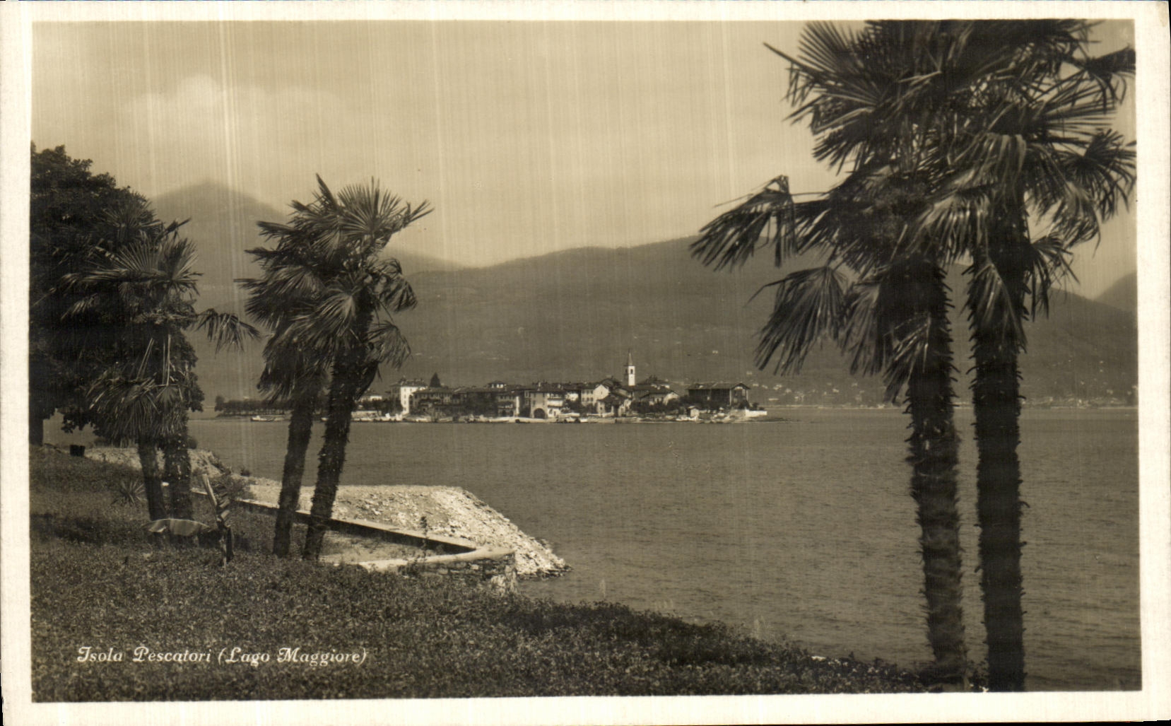 CPA Isola Pescatori Lago Maggiore 