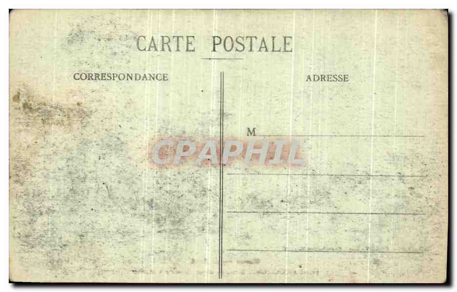 CPA Guerre Pont A Mousson Interieur d Une Chambre a Coucher Militaria — Rückseite