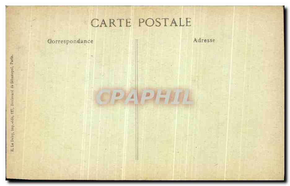 Zeppelin abattu à Compiègne — 17 mars 1917 — éditeur B.L.D. — Rückseite