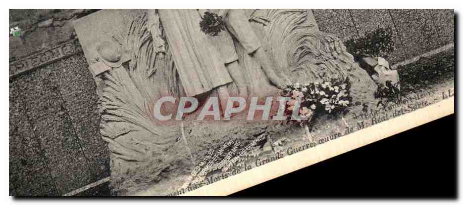 CPA Compiegne Morts de La Grande Guerre Real del Sartre Militaria