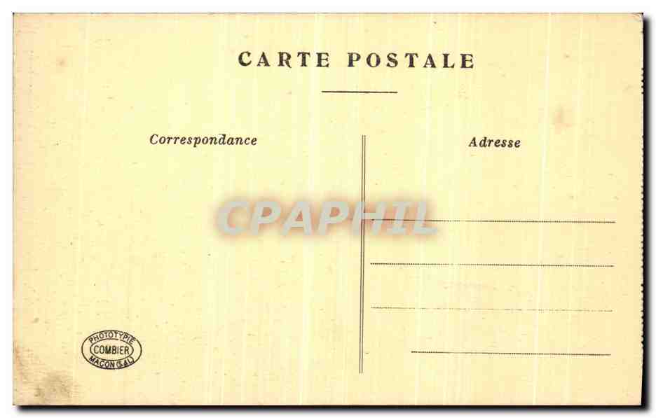 Chalons-sur-Marne — Rue Kellermann bombardée — Combier (Hagons S.A.) — Verso