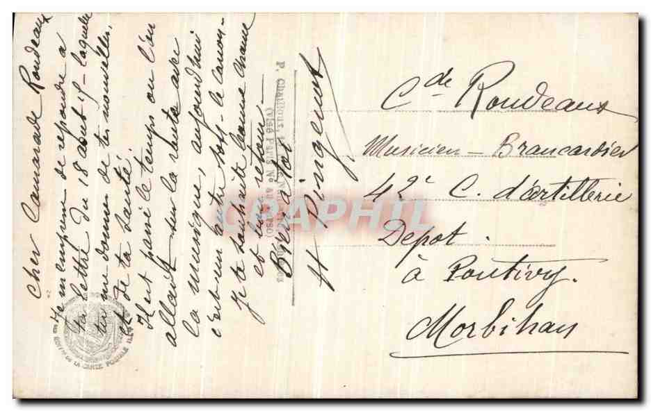 CPA Pour La Republique Contre L Imperialisme Militaria Jean Jaures — Verso
