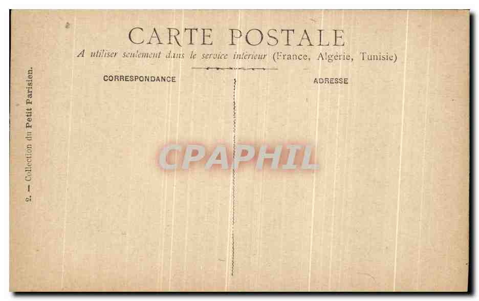 CPA Distribution des Drapeaux 14 juillet 1880 Militaria — Rückseite